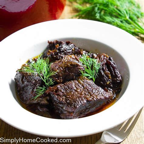 Juicy Braised Beef Made With Minimal Ingredients That Are Almost Always Found In Your Home