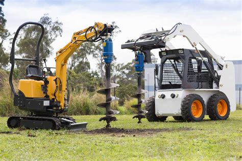 Earth Drill Range Skid Steer Loaders To 80hp Auger Torque Usa