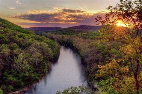 Current River From Bee Bluff Photograph By Robert Charity Fine Art