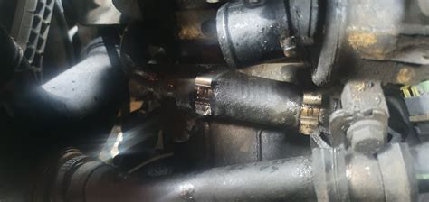 2007 75 Multijet Diesel Coolant Pipe Leak Fiat Grande Punto The