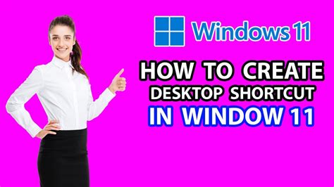 How To Create Desktop Shortcut In Window 11 Youtube