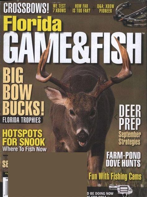 Florida Game And Fish Magazine Subscription Fishing Magazines Dove