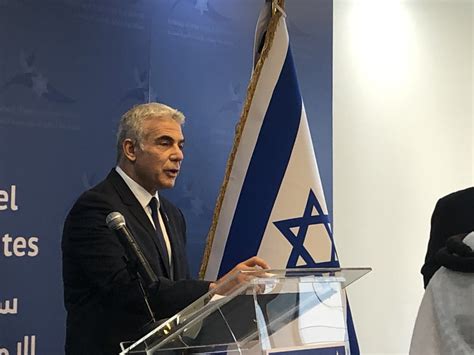 Lapid thanks Netanyahu at inauguration of Abu Dhabi embassy: 'We chose ...