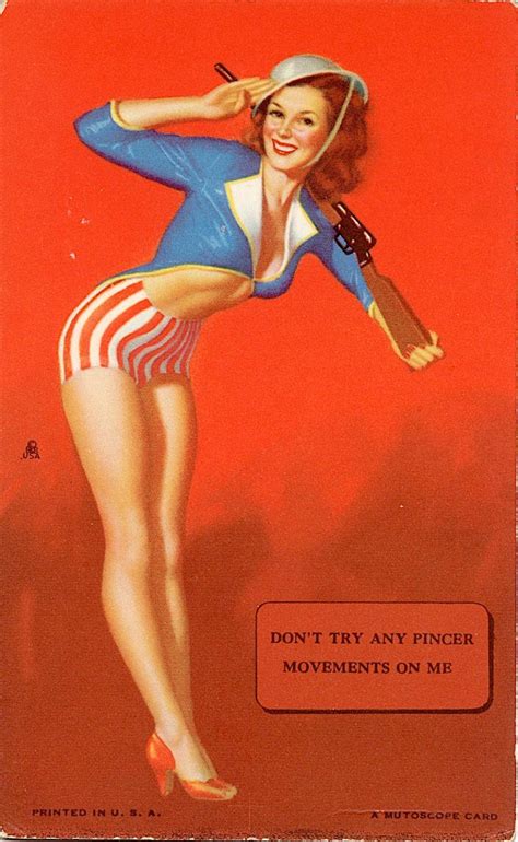 Lot Original A Mutoscope Card Pin Up Girl 1940 S 1950s