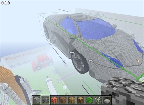 Lamborghini Reventon Minecraft Project