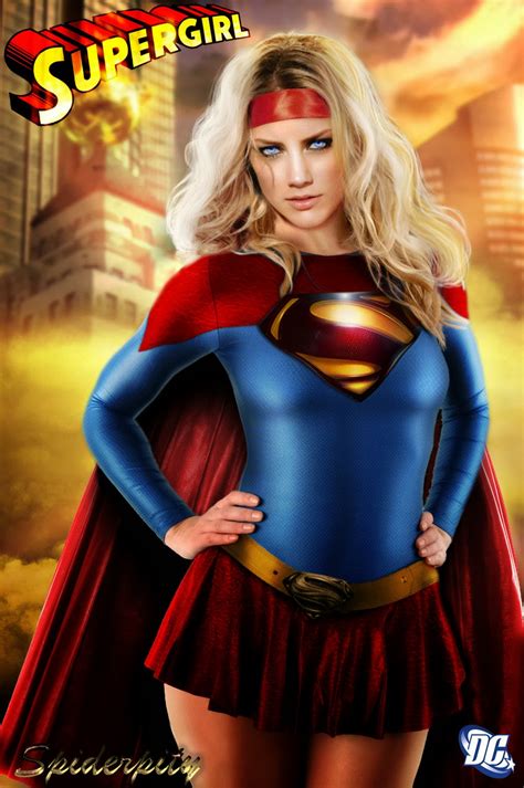 Amber Heard As Kara Zor El Supergirl Fan Movie What About Comics