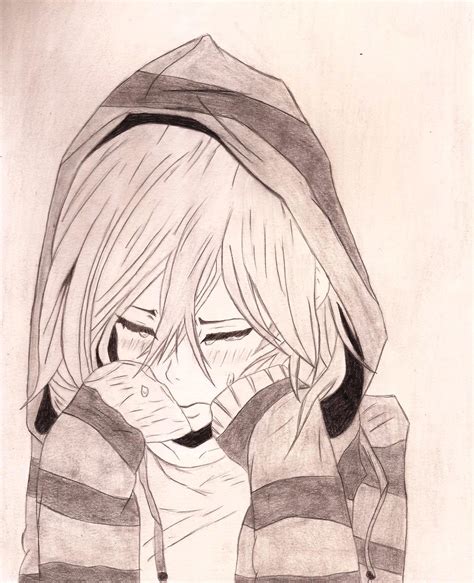 35 Ideas Para Pencil Drawings Sad Anime Girl Crying Drawing Easy