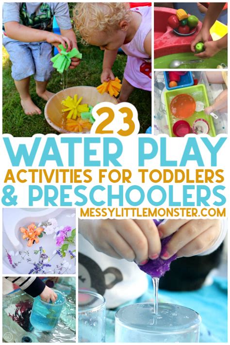 23 Easy And Fun Water Play Activities For Toddlers And Preschoolers