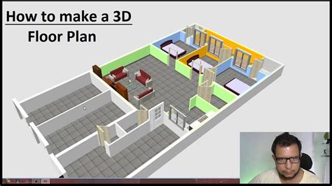 How To Make 3d Floor Plan In Sweet Home 3d Best Method Modeling Youtube