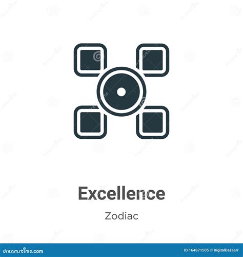 Excellence Vector Icon On White Background Flat Vector Excellence Icon
