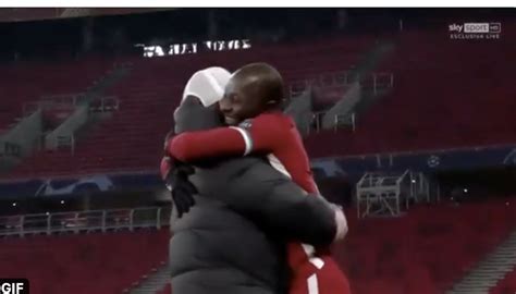 Video Klopps Winning Hug With Naby Keita The Wholesome Content We