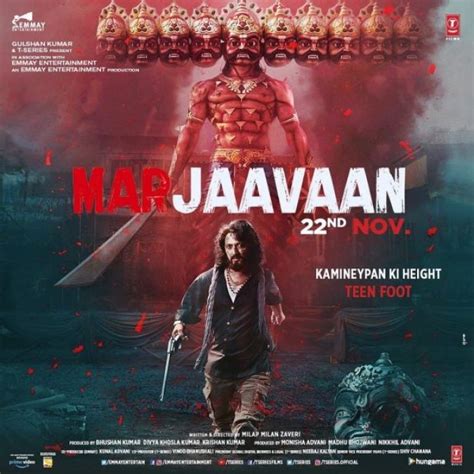 Marjaavaan 3 New Posters Of Siddharths Film Released See The
