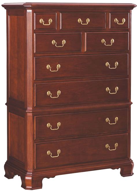 Cherry Grove Classic Antique Cherry Drawer Chest From American Drew Coleman Furniture
