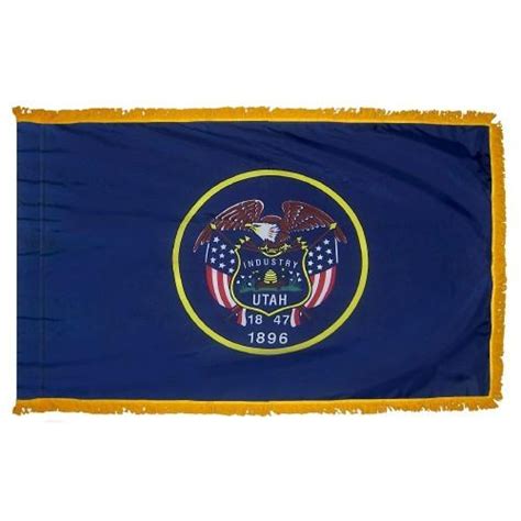 3x5 Utah State Flag Nylon Indoor