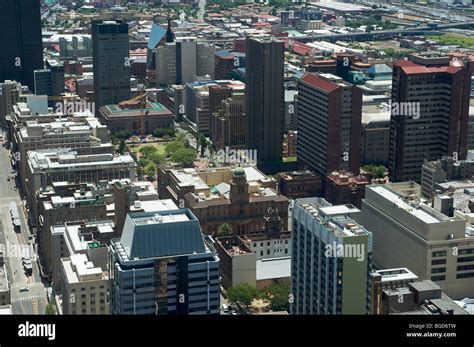 North West View From Top Of Carlton Centre Johannesburg South Africa