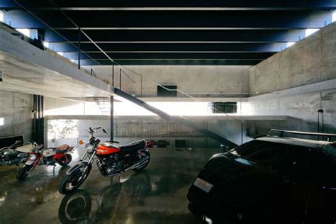 Dream Motorcycle Garages Park Your Ride In Style At Night Decoist