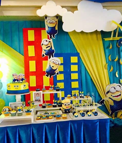 Minions Birthday Theme Minion Theme Birthday Party Themes 2nd
