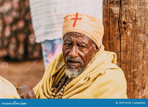 Orthodox Monk Lake Tana Ethiopia Editorial Image Image Of Cross
