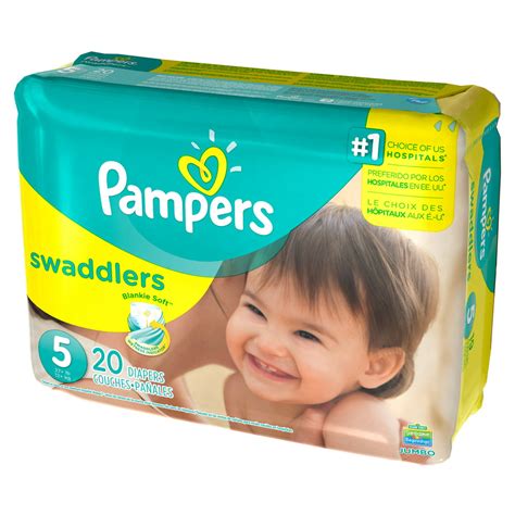 Pampers Swaddlers Diapers Size 5 20 Count