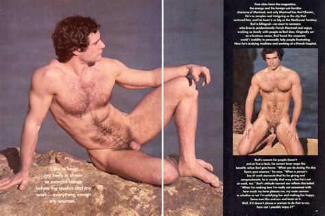 BLAST FROM THE PAST PLAYGIRL MODEL BURL CHESTER April Daily Squirt