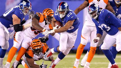 Giants Vs Bengals Final Score Winners And Losers As The Giants Eke