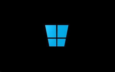 Descargar fondos de pantalla el minimalismo el logotipo de windows libre Imágenes fondos de