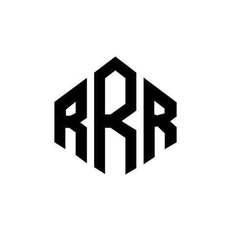 Rrr Letter Logo Design With Polygon Shape Rrr Polygon And Cube Shape
