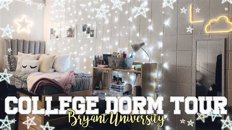 College Dorm Room Tour Bryant University Hall 15bristol Youtube