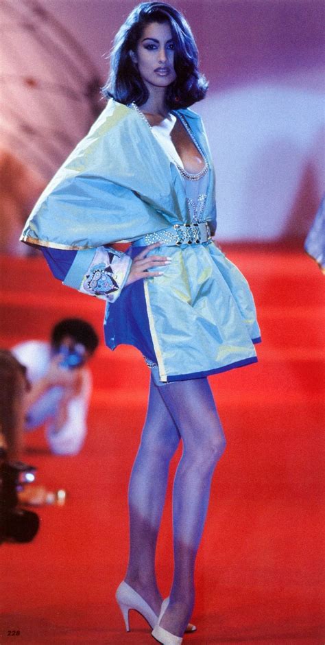Gianni Versace Haute Couture Atelier Fall 1991 Yasmeen Versace