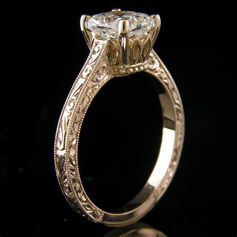 Bridal rings company is a direct diamond importer and manufacturer of fine jewelry (30% to 70% below retail) in the los angeles jewelry district for 25 years. Custom yellow gold mounting with hand engraved detail ...