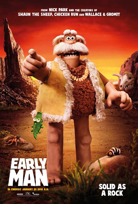 Meet The Characters In Aardman's Early Man With These New Posters - Let 