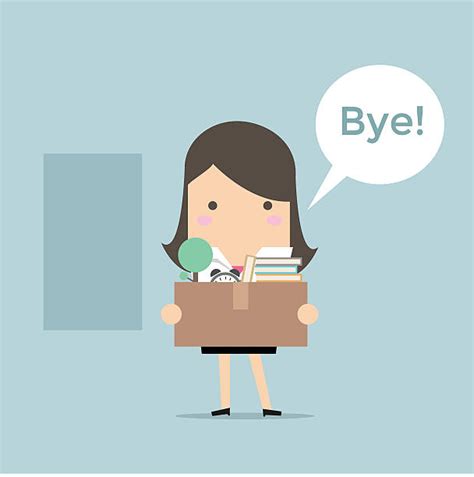 Royalty Free Quitting A Job Clip Art Vector Images And Illustrations