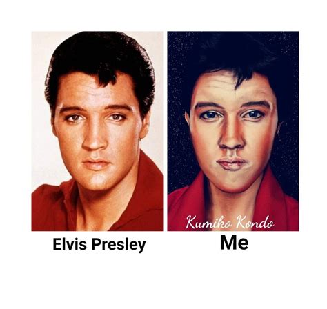 Elvis Presley Inspired Makeup Transformation By Kumikokondo In 2022