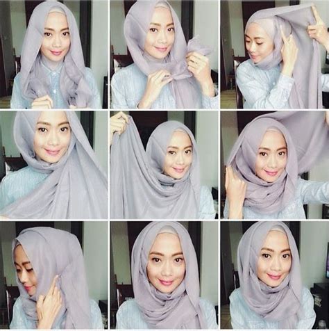 hijab inspiration for round face