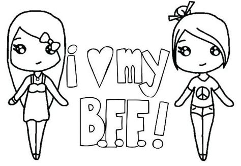 Bff Coloring Pages ~ Coloring Pages