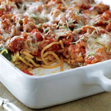 Italian Sausage And Spaghetti Casserole Recipe From H E B