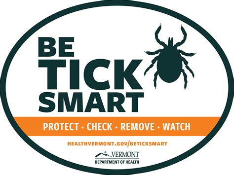 Prevent Tick Bites And Tickborne Diseases Vermont Department Of Health