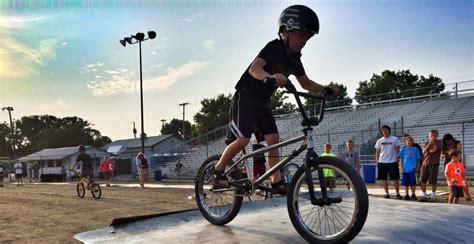 Optional Add On Learn With The Pros Padded Kids Bmx Bike Jump