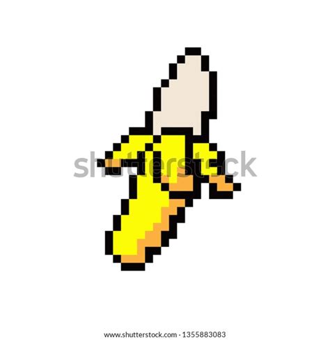 Pixel Art Banana