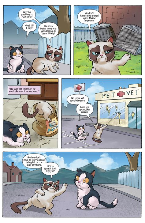 grumpy cat pokey issue 5 read grumpy cat pokey issue 5 comic online in high quality read full