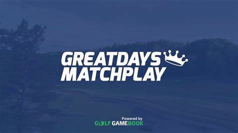 Greatdays Matchplay: Match 1 - YouTube