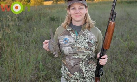 A Huntress Partakes In Her First Dove Hunt Experience