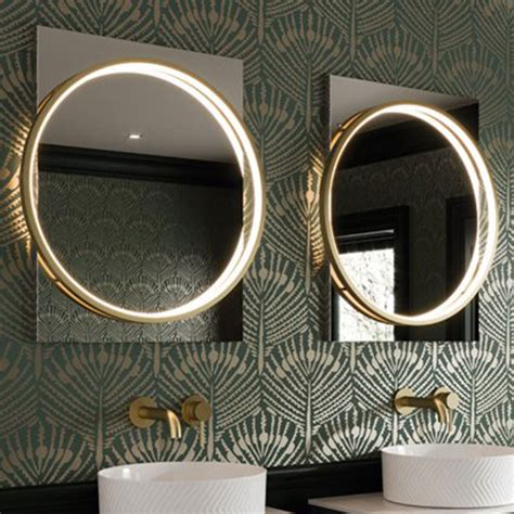 Bathroom Mirrors Led Standard Heated Mirror Cabinets Deluxe Bathrooms