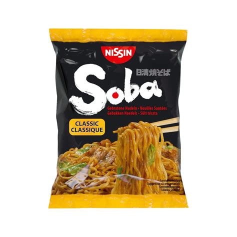 Nissin Soba Noodles 9x109g Classic Flavour Instant Noodles