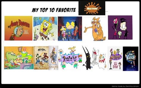 My Top 10 Favorite Nicktoons By Doraeartdreams Aspy On Deviantart Vrogue