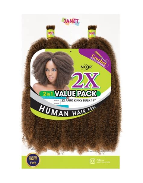 2x Afro Kinky Bulk 24