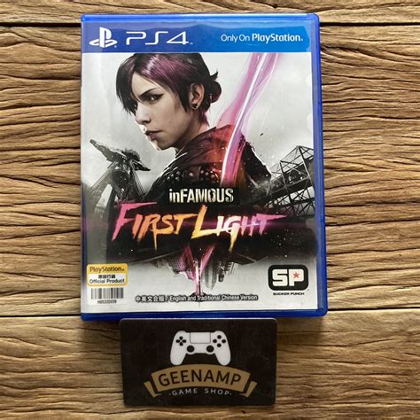 Ps4 แผ่นเกมส์มือ2 Infamous First Light R3asia In Famous