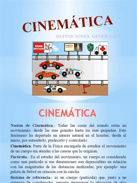 CinemÁtica Pdf