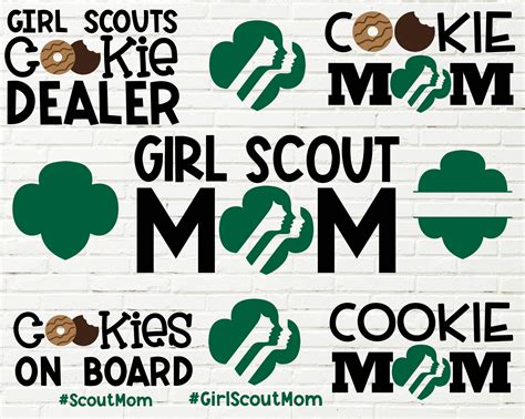 Girl Scouts Svg Bundle Girl Scout Mom Girl Scout Trefoil Etsy Espa A