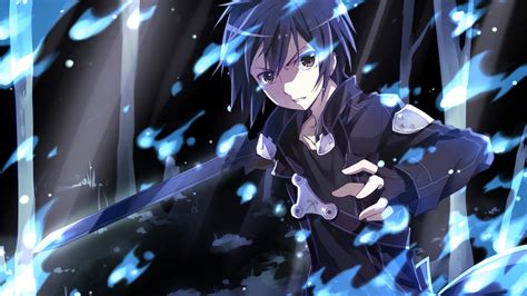 Wallpaper Anime Sword Art Online Kirigaya Kazuto Screenshot